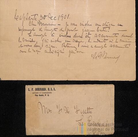 Original Document numérique not accessible