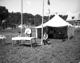 Campement de cadets zouaves