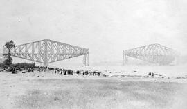 Construction du Pont de Québec