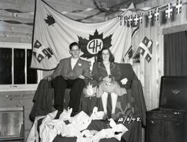 Réunion club les 4H dans un chalet du Lac Rita