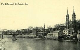 Vue générale St-Casimir - n&b.