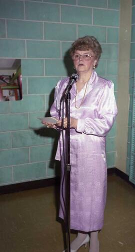 Déry, Marcel - 50 ans de prêtrise à l'église de St-Raymond - Buffet à l'école Marguerite D'Youville