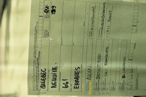 Original Document numérique not accessible
