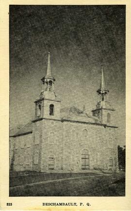 Église de Deschambault - parvis