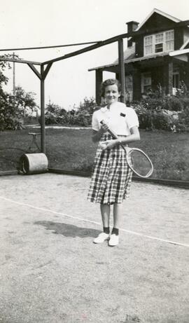 Joueuse de tennis