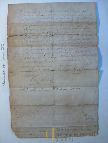 Original Document numérique not accessible