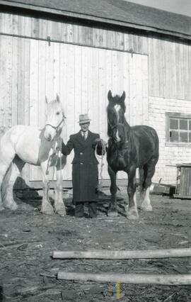 Un homme et ses chevaux
