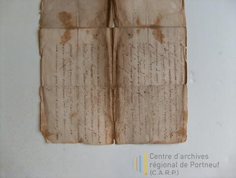 Original Document numérique not accessible