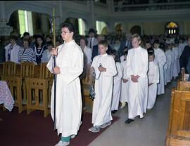 Déry, Marcel - 50 ans de prêtrise à l'église de St-Raymond - Buffet à l'école Marguerite D'Youville