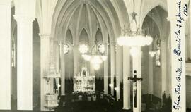 Intérieur de l’Église, Val-Brillant - écrit en manuscrit : Bénie 23 janvier 1930
