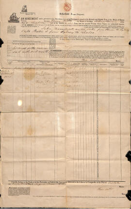 Accord entre Flavien Matte et les membre d’un équipage en route vers Salem, Massachusetts, Cap-Breton et possiblement Sydney (2)