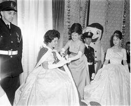 Couronnement de la reine du carnaval de Portneuf
