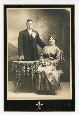 Édouard Bertrand & son épouse Bernadette Bertrand