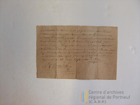 Original Document numérique not accessible