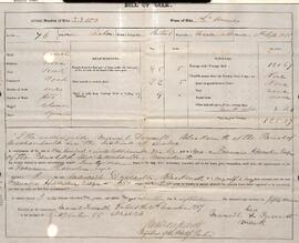 Acte de vente (Bill of sale) Marceil Dussault (Blacksmith) et François Hamelin