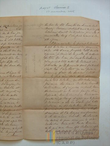 Original Document numérique not accessible