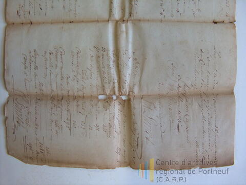 Original Document numérique not accessible