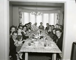 Fête du jour de l'an chez M Mme J-P Demers
