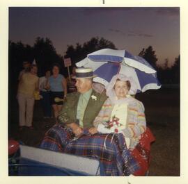 46e anniversaire d’Adrien Vohl et Yvonne L’Écuyer au chalet de Rolland