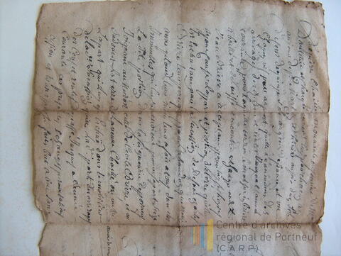 Original Document numérique not accessible
