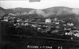 Vu du village de Rivière-à-Pierre