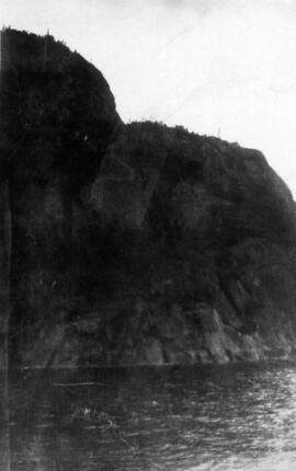 Photo d'une falaise