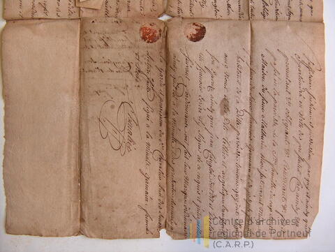 Original Document numérique not accessible