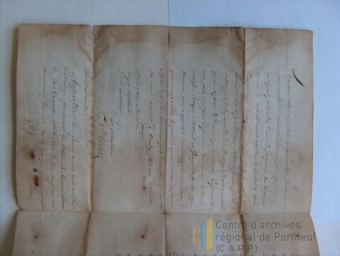 Original Document numérique not accessible