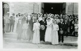 Mariage de Julien Gariépy et Fleurette Larochelle (voisine de Fortunat)