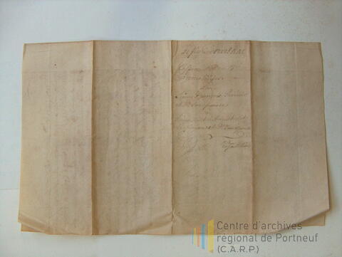 Original Document numérique not accessible