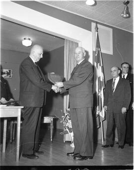 Bénédiction de la caisse populaire