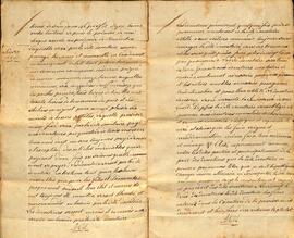 Contrat de mariage entre Étienne Darveau et Marie-Louise Chartré et donation par Sieur et Dame Pierre Chartré à la future épouse, signé le 8 février 1812, par le notaire de Lachevrotière. Partie 6.