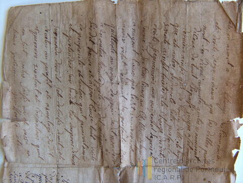 Original Document numérique not accessible