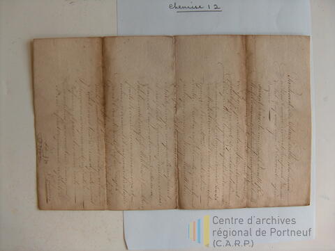 Original Document numérique not accessible