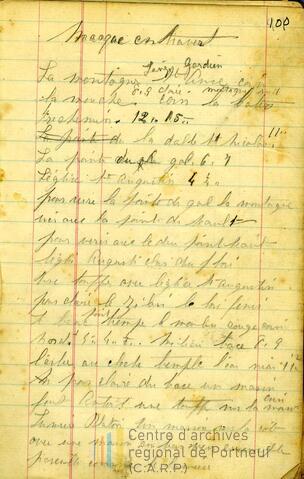 Original Document numérique not accessible