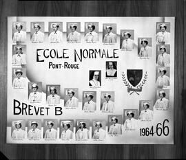 École Normale - Mosaïque des finissantes - Brevet B