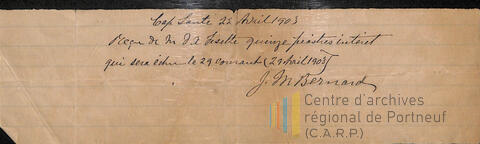 Original Document numérique not accessible