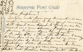 Best wishes from Montreal Canada - À Joséphine de Laura - Verso