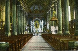 Carte rapportée par Fortunat Vohl du Cyclorama de Jerusalem – Ste- Anne-de-Beaupré – Intérieur de la Basilique