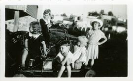 Claudine, Bernard, Rolland, Fleurette et Eliette Vohl