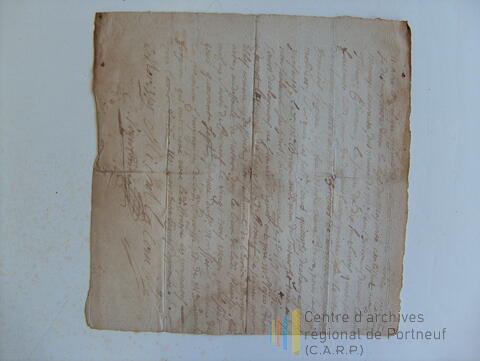 Original Document numérique not accessible