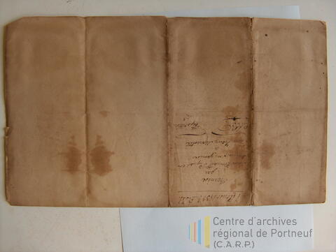 Original Document numérique not accessible