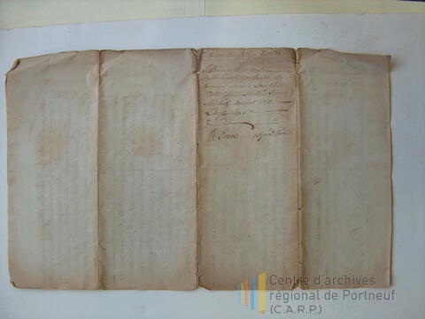 Original Document numérique not accessible