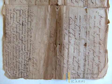 Original Document numérique not accessible