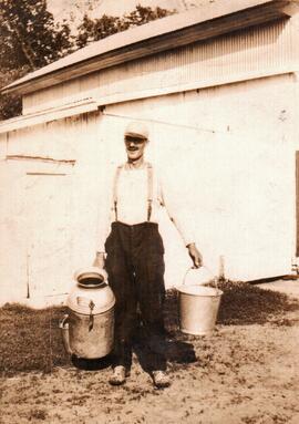 Ulric Delisle à la traite