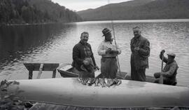 Au club Tourilli avec Alex Germain Joseph Cantin Édouard Piché et Louis Germain