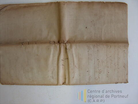 Original Document numérique not accessible