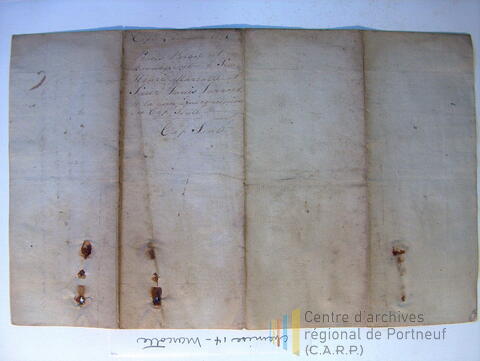 Original Document numérique not accessible