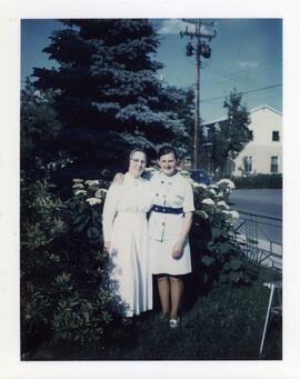 Germaine Paquet et Claudine Vohl