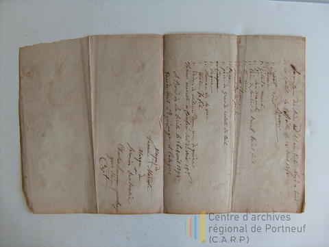 Original Document numérique not accessible